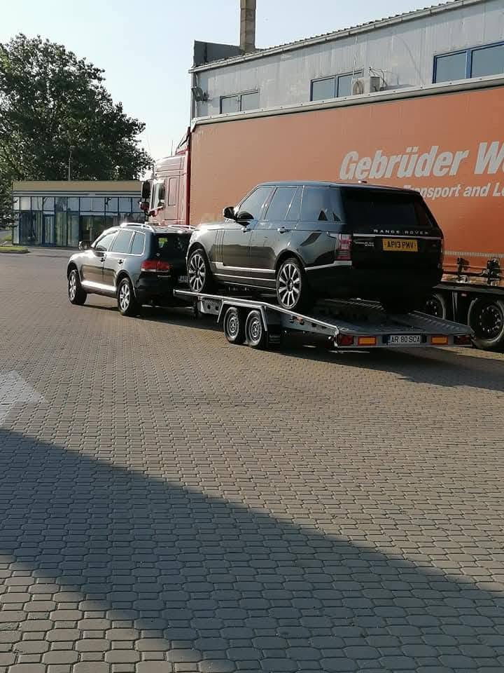 Vehicule pregătite pentru transport